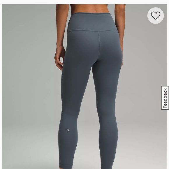 Lululemon Wunder Train High Rise tight 25” - Picture 2 of 4